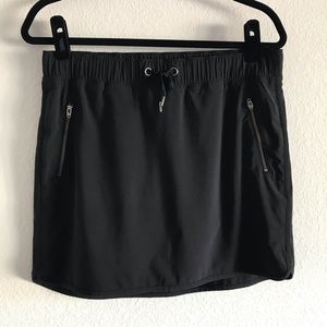 Athleta Black Stretch-Skort M